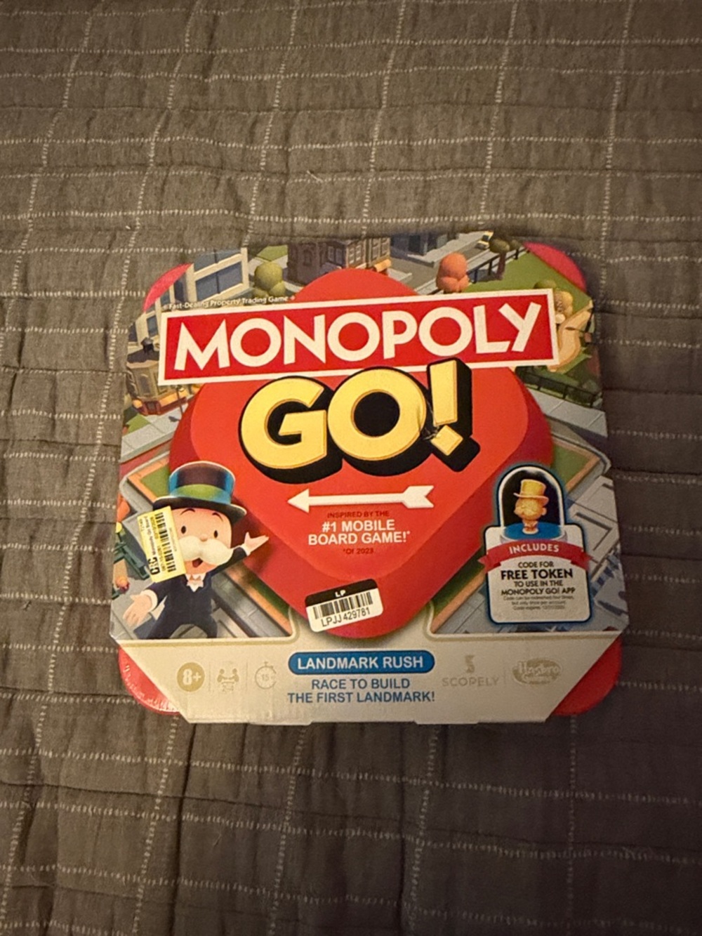 Monopoly GO! Board Game - Red Heart Design